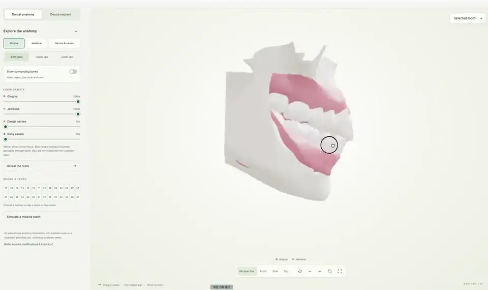 Open the 3D atlas